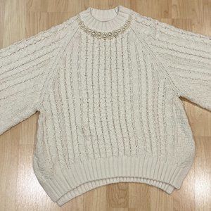 NWOT Simone Rocha x H&M Cable Knit Sweater